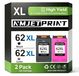 HP 62XL cartouches d'encre, multipack (1 noir, 1 couleur) pour HP Envy/OfficeJet