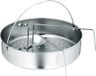 WMF Snelkookpan inzetset 2-delig, geperforeerd, 22 cm, RVS