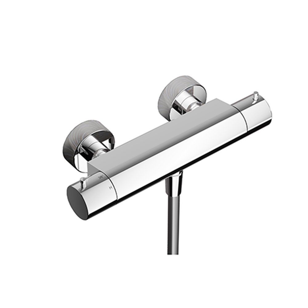 hotbath Cobber B020 thermostatische badmengkraan - chroom