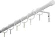 OEM Bol Gordijnroede - Uitschuifbaar - Wit - 120 cm