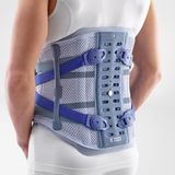 Bauerfeind Spinova Immo Plus Rugbrace - Titaan - Maat 1