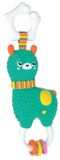 Clementoni Happy Alpaca Rammelaar - Meerkleurig - 0.3 maanden