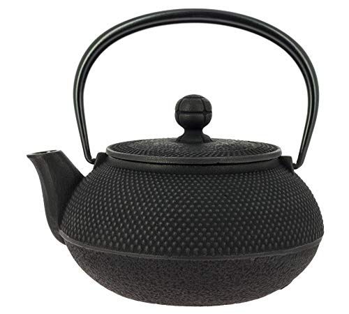 Iwachu Theepot Iwau, gietijzeren theepot Arare 0,55 l zwart