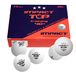 Tafeltennis IMPACT Tafeltennis Ballen, wit, 12 stuks