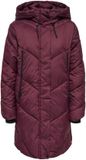 ONLY - ONLMOLLY PUFFER COAT CS OTW - Dames - Gewatteerde jassen - Port Royale - XS