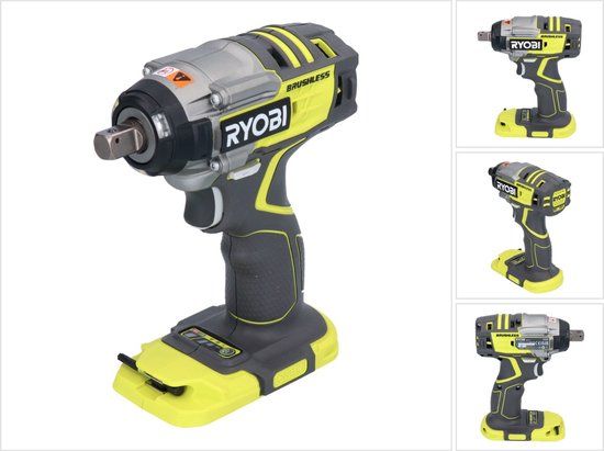 Ryobi R18IW7-0 Brushless Accu Slagmoersleutel - 18V - 270 Nm - Zonder Accu's