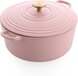 BK Bourgogne Braadpan 28cm Blush Pink - Gietijzer - 6.7L - Inductie