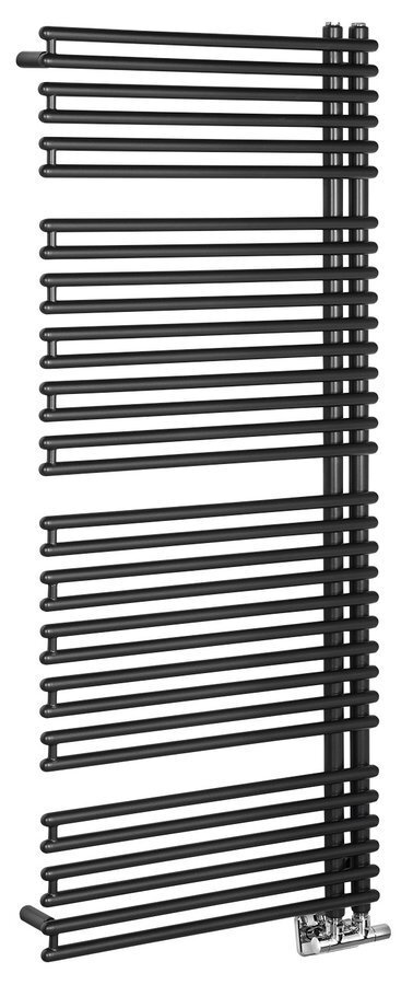 Aqualine Tubini handdoek radiator 60x145 antraciet