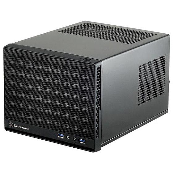 Silverstone SG13 - PC Behuizing - Zwart