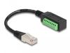 DELOCK 66052 RJ-45 vers borne carte/adaptateur