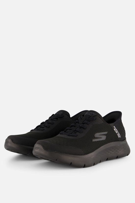 Skechers Slip-ins Go Walk Flex - Hands Up - Heren Instappers - Zwart