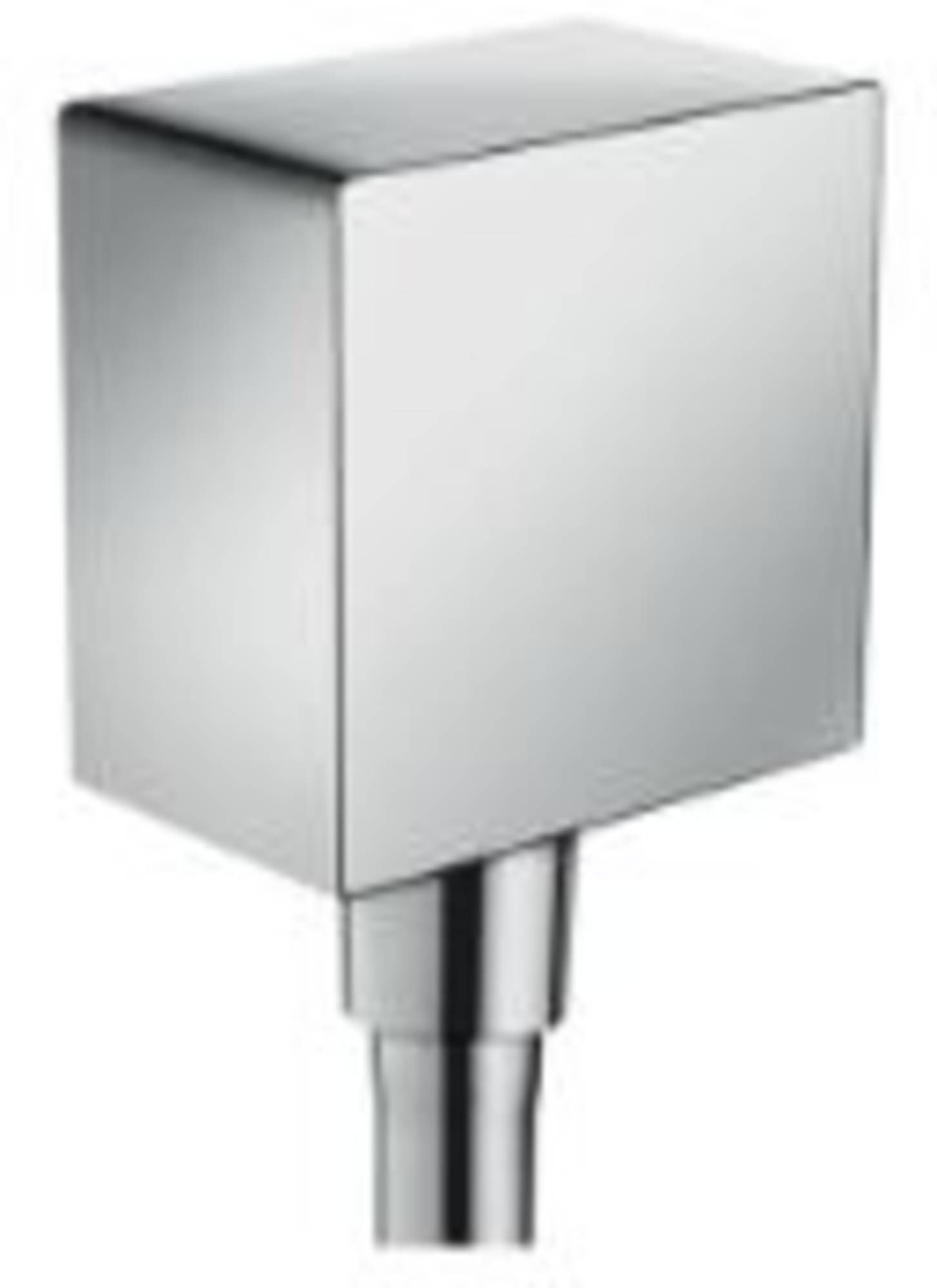 Axor Fixfit Slangaansluiting Square Chroom | 4059625031919