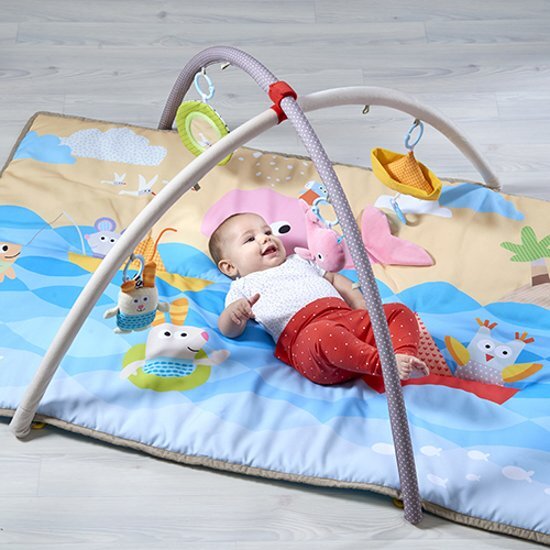 Taf Toys TafToys Seaside Pals Baby Gym - Speelkleed met afneembare bogen