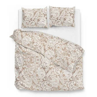 Zo!Home Rivin Dekbedovertrek - Wit - 200x200/220 cm - Katoen