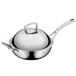 WMF Multiply Wok Pan - 28cm - Stainless Steel with Lid