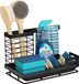 Merkloos Unyqoos Sink Organizer Zwart RVS Keuken Organizer