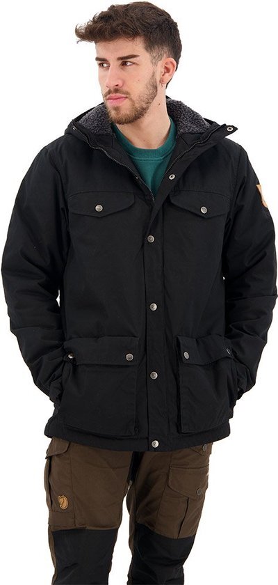 Fjällräven Greenland Winterjas Heren, black S 2019 Winterjassen