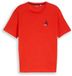Tom Tailor T-shirt met borduursel - Maat S - orange red