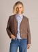 Yest Sarra jasje 44 Mocca Brown/Multi Colour