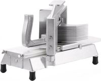 Merkloos Gris - Machine professionnelle pour couper le fromage et les légumes - Inox - Facile à utiliser