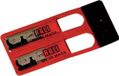 Brück RALI 105/220 BRÜCK Mes standard Argent/Rouge/Noir Acier