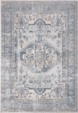 Safavieh Oregon ORE877 Klassiek Geweven Vloerkleed, Lichtblauw & Ivoor, 91 x 152 cm