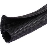 Quadrios 25CA556 Tuyau de protection 15 à 16 mm noir au mètre