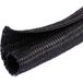 Quadrios 25CA556 Tuyau de protection 15 à 16 mm noir au mètre