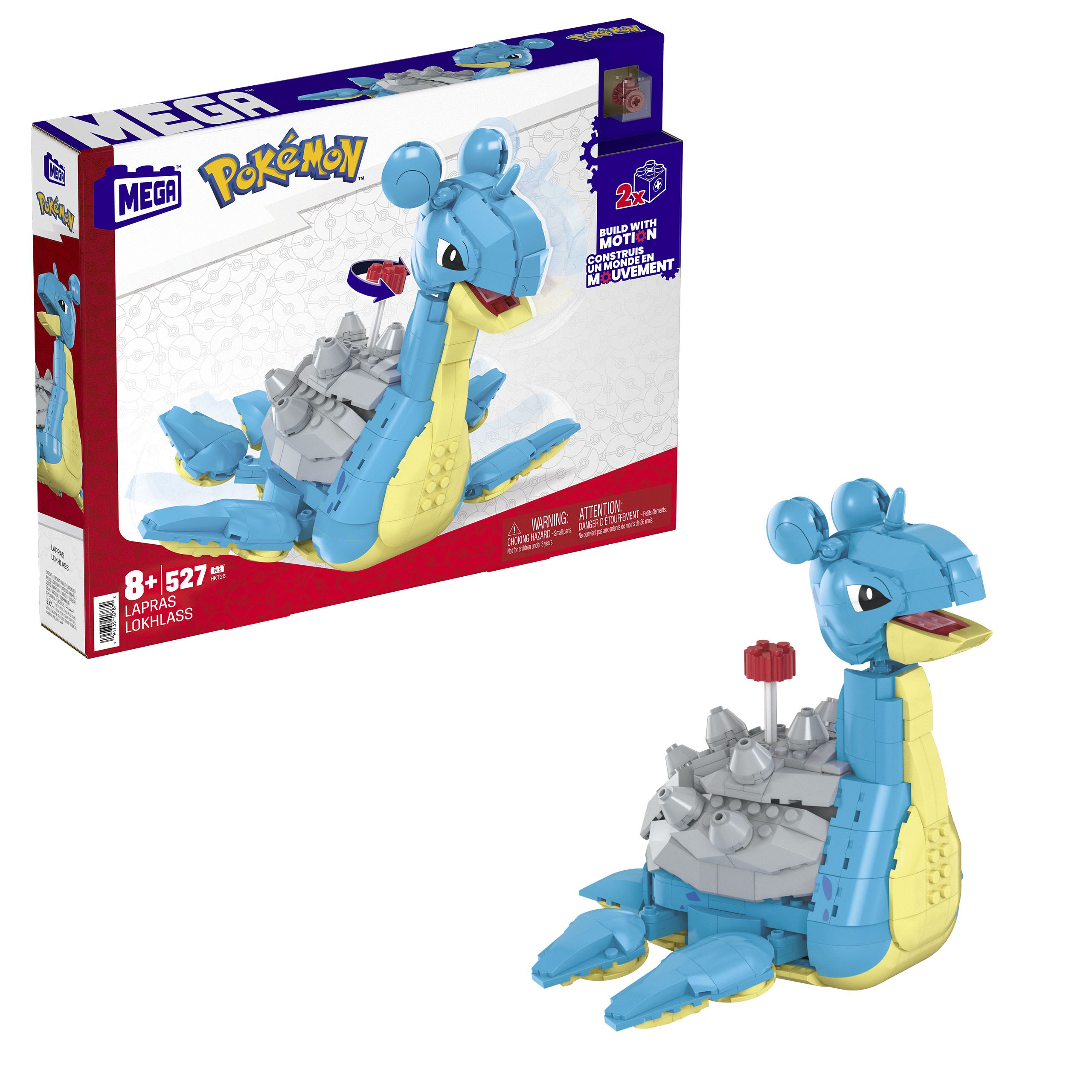 MEGA Pokémon HKT26 Bouwset - 527 Stuks - Meerkleurig