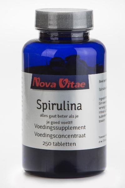 Nova Vitae Spirulina Tabletten 250st