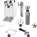 HAJUS AG Set complet - Tireuse à bière - Kontakt 40 refroidisseur sec à 2 robinets, 50 litres/h - Tireuse à bière, Beertender, Tireuse domestique, Refroidisseur de bière, sans, KeyKeg