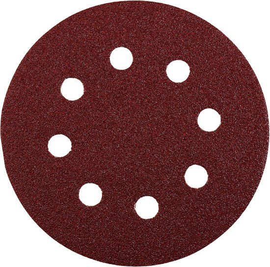 KWB schuurschijf Ø 115 mm - Korrel 60, 120 en 180 - Klittenbandhechting - 25 stuks