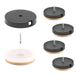 Wagner QuickClick® Viltglijders, meubelglijders, set van 4 stuks, om vast te schroeven, 4 x basis, schroef + glijinzetstuk vervangbaar, speciale vezel SYNO, diameter Ø 40 mm, Made in DE, 16782600