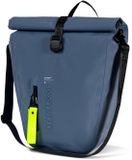 Urban Proof STORM Sacoche de vélo 20L – Étanche – RPET – Amovible – Bleu – Prêt pour vélo électrique