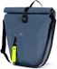 Urban Proof STORM Sacoche de vélo 20L – Étanche – RPET – Amovible – Bleu – Prêt pour vélo électrique