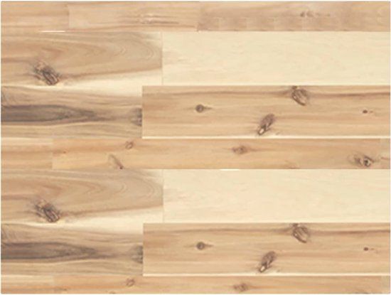 vidaXL - Floating Wall Shelf - 60x30x4 cm - Untreated Solid Acacia Wood - Natural