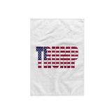 3dRose USA American Patriotic Typography-Donald Trump-White - Handdoek, 15 bij 22 inch (twl_275058_1)