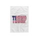 3dRose USA American Patriotic Typography-Donald Trump-White - Handdoek, 15 bij 22 inch (twl_275058_1)