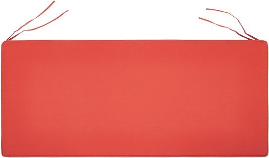 Beliani VIVARA - Tuinbankkussen - rood - polyester
