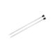 KnitPro Basix aluminiumoxide, Sing.-point. Naald 40 cm, 2,25 mm, 3 stuks