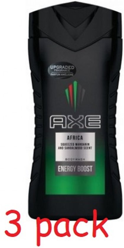 AXE Douchegel â€“ Africa 3 Ã— 250 ml