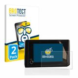 BROTECT Screenprotector voor Toyota C-HR 2023 Infotainment - Folie Beschermfolie transparant 2 Stuks
