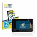 BROTECT Screenprotector voor Toyota C-HR 2023 Infotainment - Film Beschermfolie transparant 2 Stuks