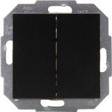 KOPP Athenis Wisselschakelaar - Wissel/Wissel - Inbouw - Mat Zwart