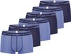 sloggi Heren hipster short / pant 6 pack Start blauw / donkerblauw