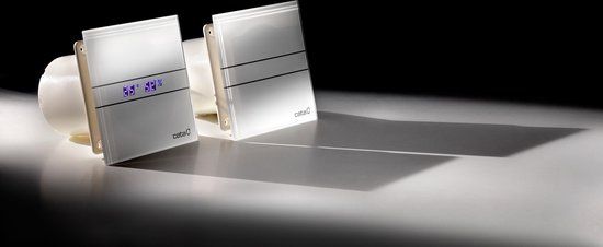 Cata E-100 G Badkamerventilator - Wit - 15x15cm