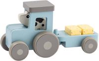 Done by Deer Tiny Farm Houten Tractor Dotti Blauw