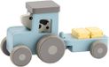 Done by Deer Tiny Farm Houten Tractor Dotti Blauw