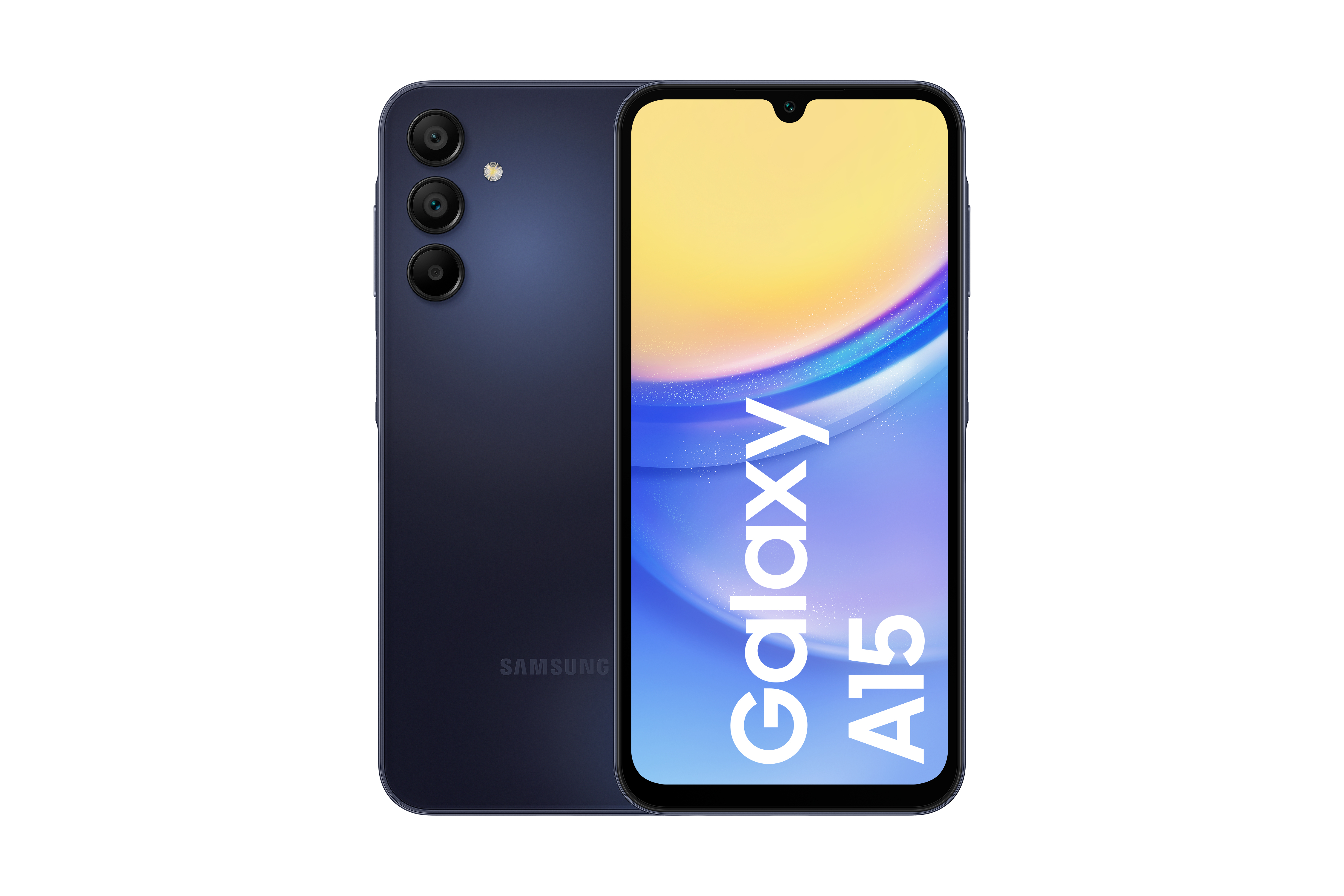 Samsung Galaxy SM-A155F / 128 GB / Zwart, Blauw