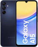 Samsung Galaxy A15 / 128 GB / Zwart, Blauw